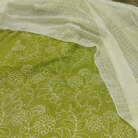 Embroidered 3pc lawn