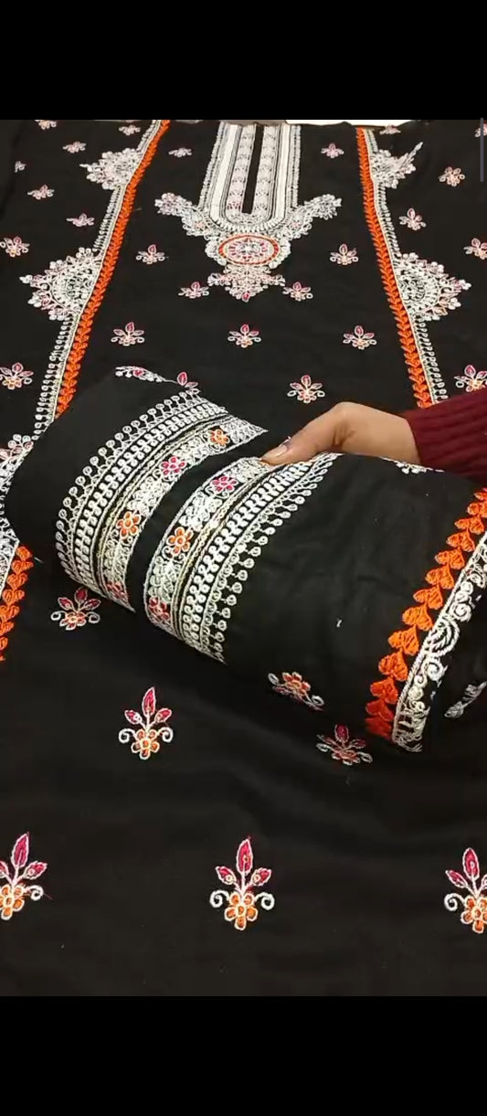 Dhanak 2pc embroidered