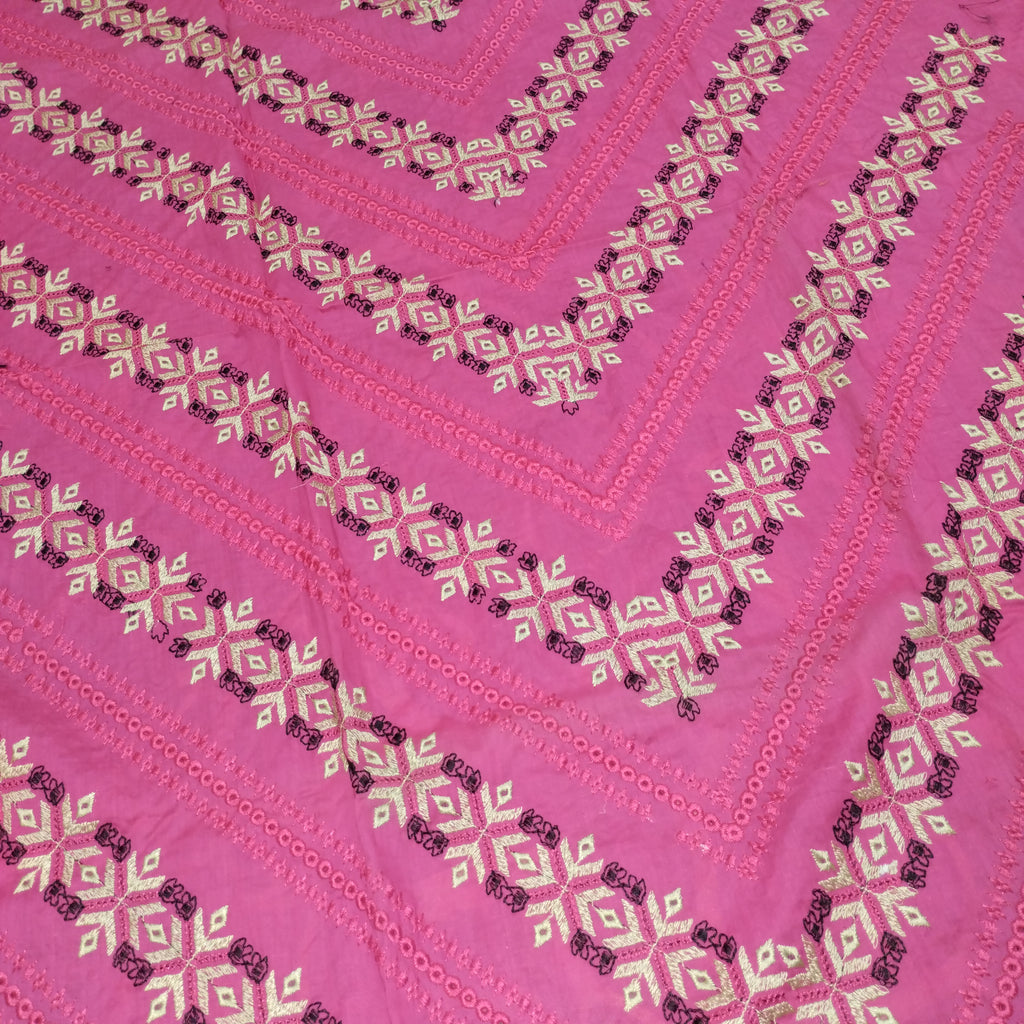 Embroidered s.pink lawn_3pc