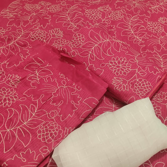 Embroidered lawn 3pc